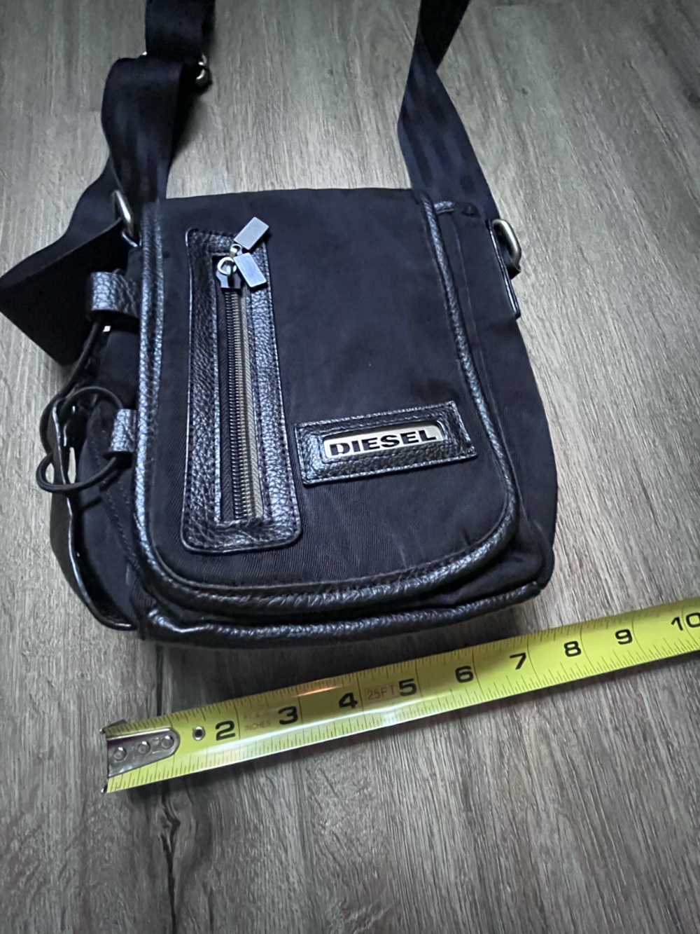 Diesel Black men’s Women’s Unisex Messenger Crossbody Bag